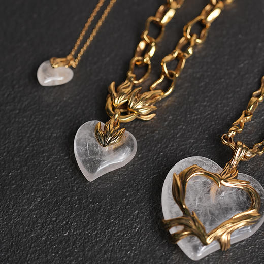 北京仓｜Goossens Paris-COEUR PRECIEUX-爱心 大号 项链［法国设计师］ 商品图6