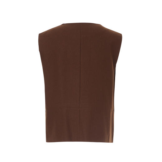 EITIE爱特爱圆领小背心腰身抽绳设计一衣多穿外套8403101 商品图3