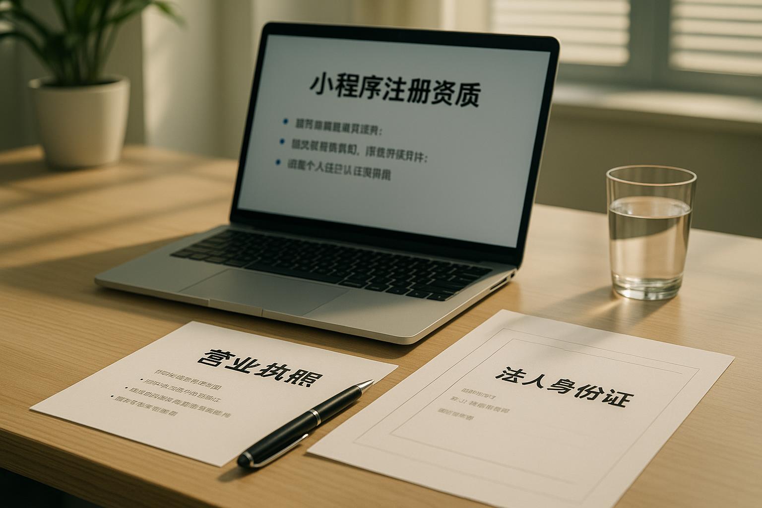 注册小程序需要哪些基本条件？