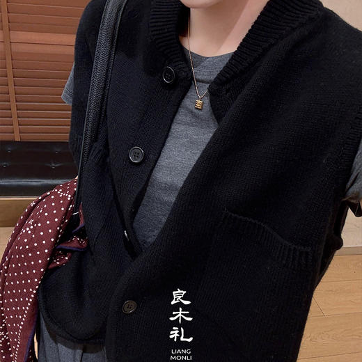 良木礼羊毛马甲(Q2592841) 商品图2