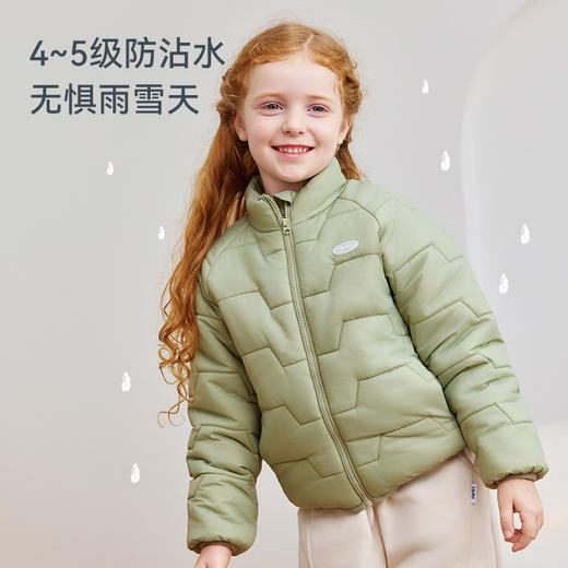 【2025秋冬新品】 ibaby×outlast太空科技恒温太空气凝胶素色立领棉服 商品图3