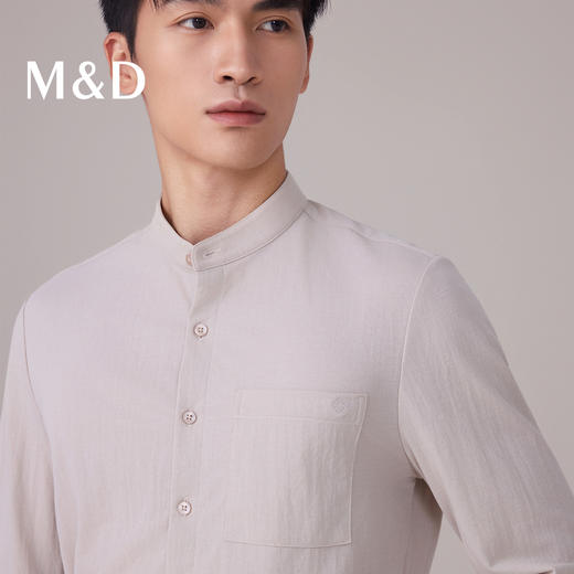 【名盾】针织长袖衬衫MYCL30752A 商品图2