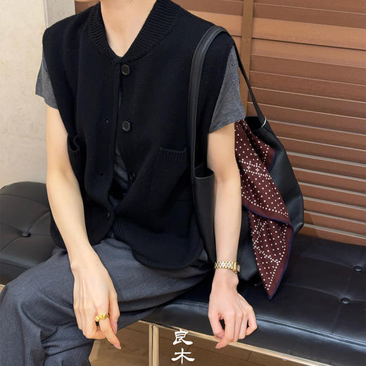 良木礼羊毛马甲(Q2592841) 商品图1