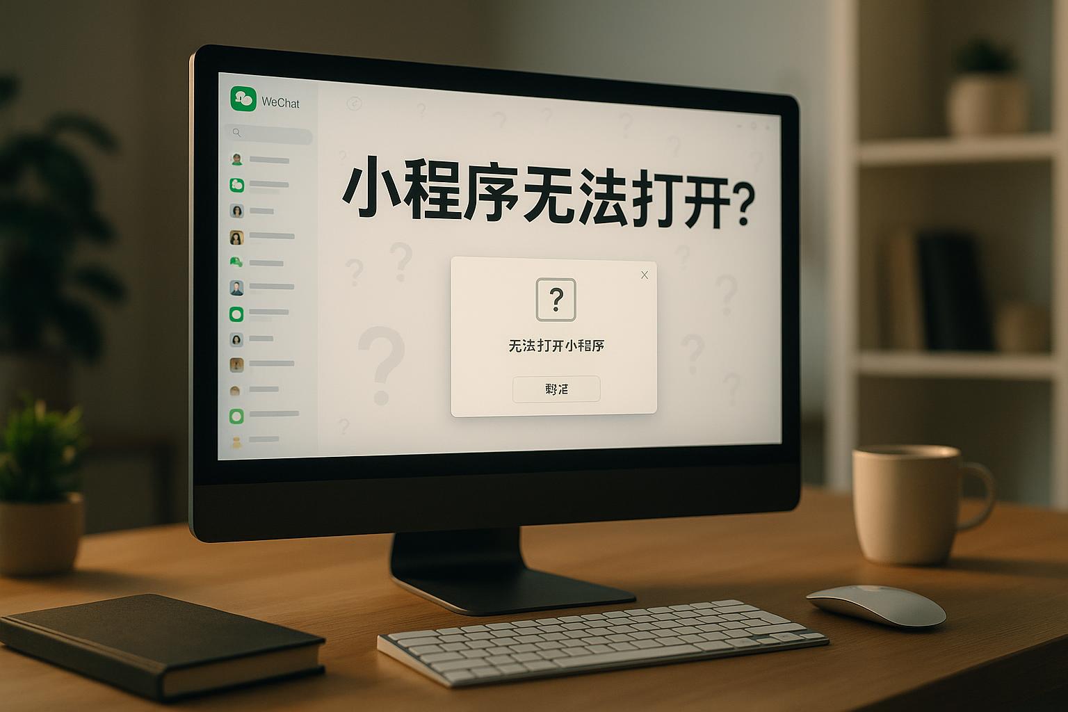 微信PC端小程序为什么会打不开？