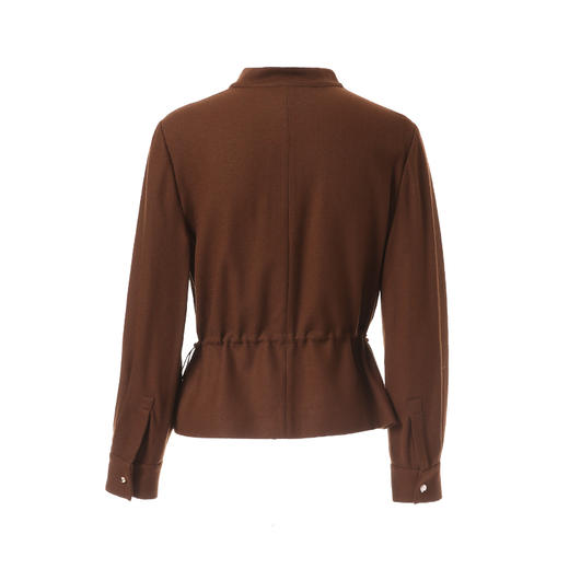 EITIE爱特爱立体裁剪抽绳收腰显瘦版型慵懒感小上衣8413101 商品图4