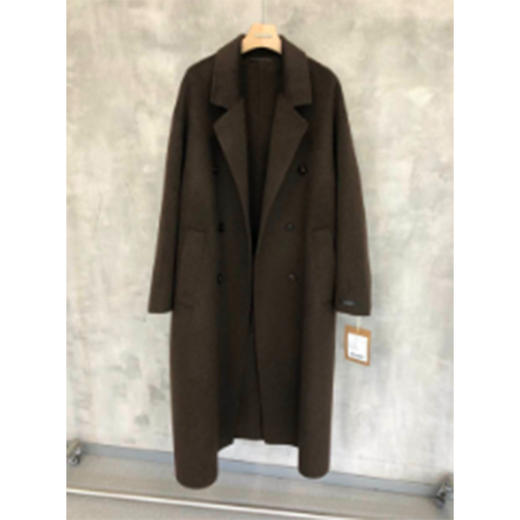 【预售7天】良木礼牦牛绒大衣（D25102679） 商品图0