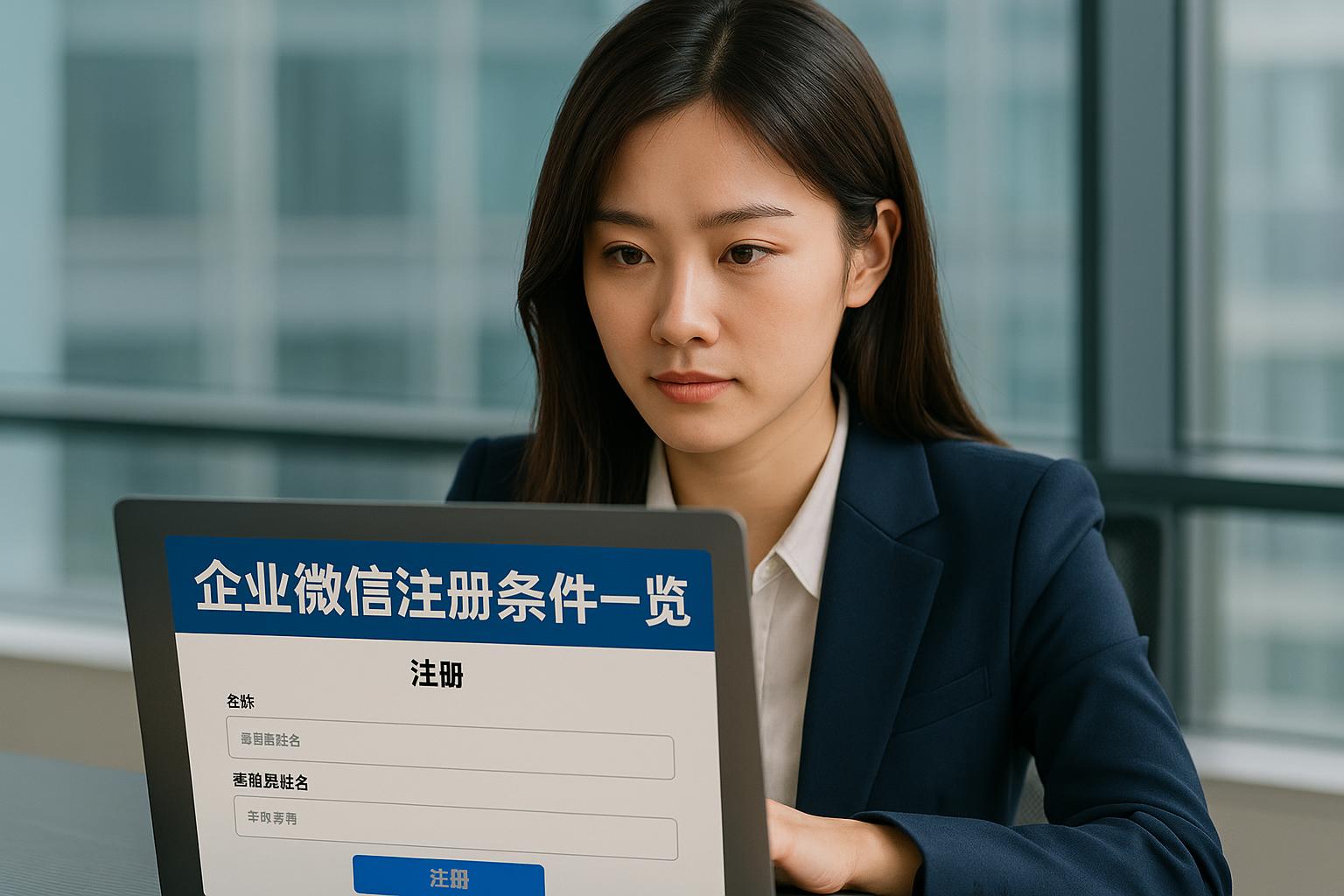 如何确认企业微信号注册主体是否符合标准？