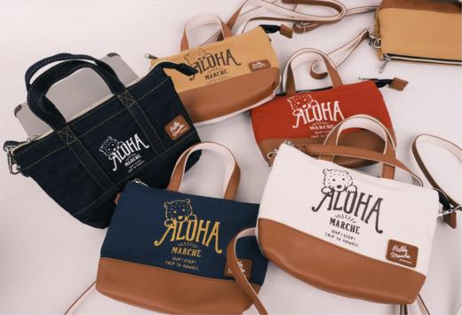 阿罗哈萌熊mini手机包杏黄 商品图5