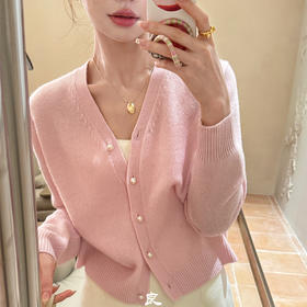 【不退不换】良木礼山羊绒开衫（Q259113）