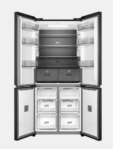 美的（203001）冰箱 BCD-523WSGPZMA 钻影灰 商品图2