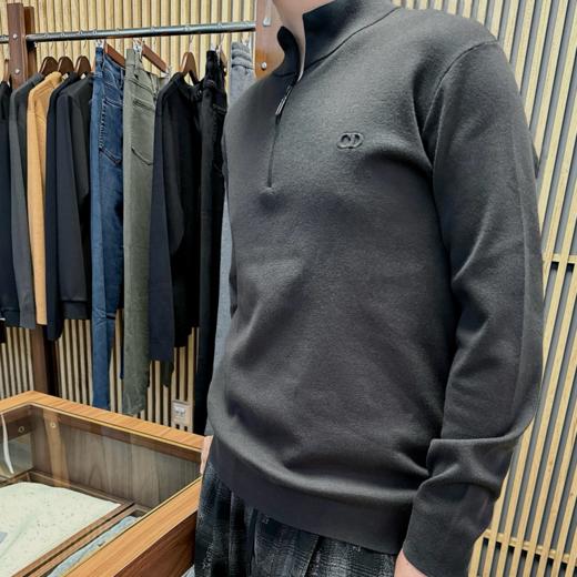 严选 | 迪奥同款 拉链针织套头衫（同厂同面料） 商品图2