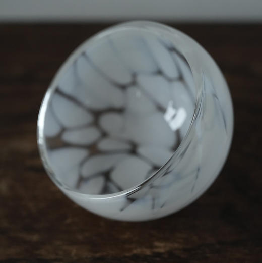 日本中古手作玻璃球形器皿 商品图1