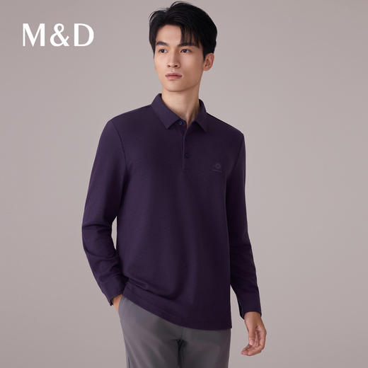 【名盾】长袖POLO衫MYDB11773B 商品图3