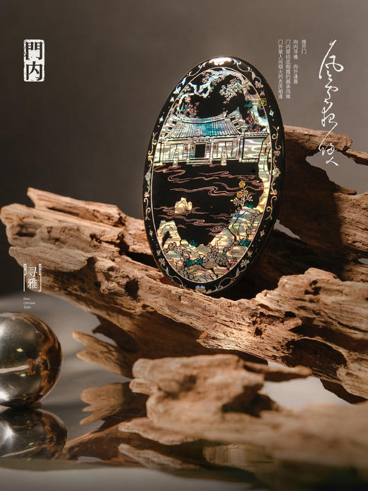 仿螺钿吧唧徽章冰箱贴 商品图0