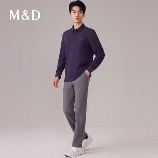 【名盾】长袖POLO衫MYDB11773B 商品图1