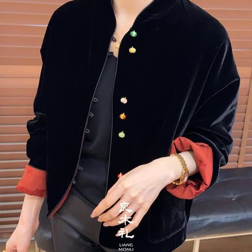 【部分现货】良木礼真丝两面穿外套（Q2591227） 商品图2