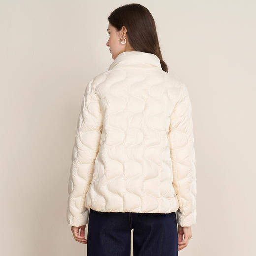 同款下架-EITIE爱特爱泡轻盈感立领保暖时尚百搭短款羽绒服D2511901 商品图5