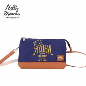 阿罗哈萌熊三层藏蓝色