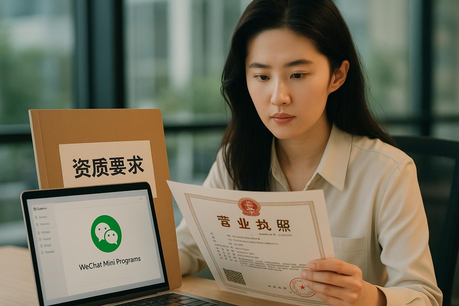 企业开发微信小程序要哪些资质？