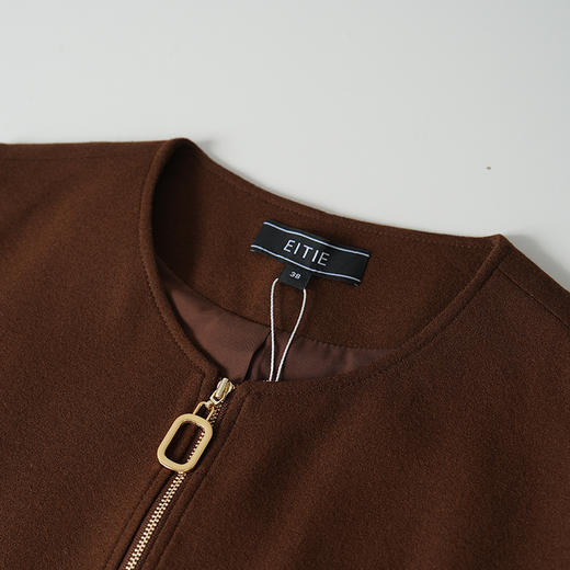 EITIE爱特爱圆领小背心腰身抽绳设计一衣多穿外套8403101 商品图4