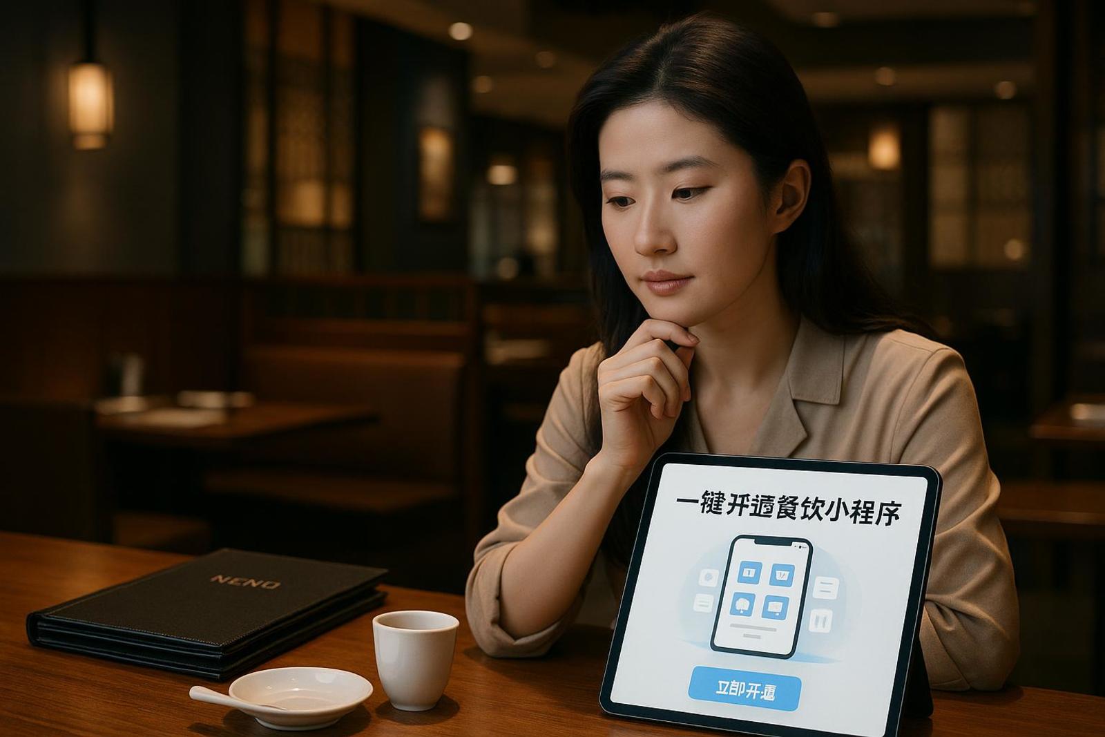 小程序能帮客户自助点餐吗?