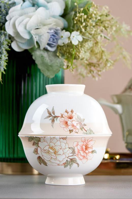 品物攸宜芳华永驻10人56头釉中牡丹 商品图4