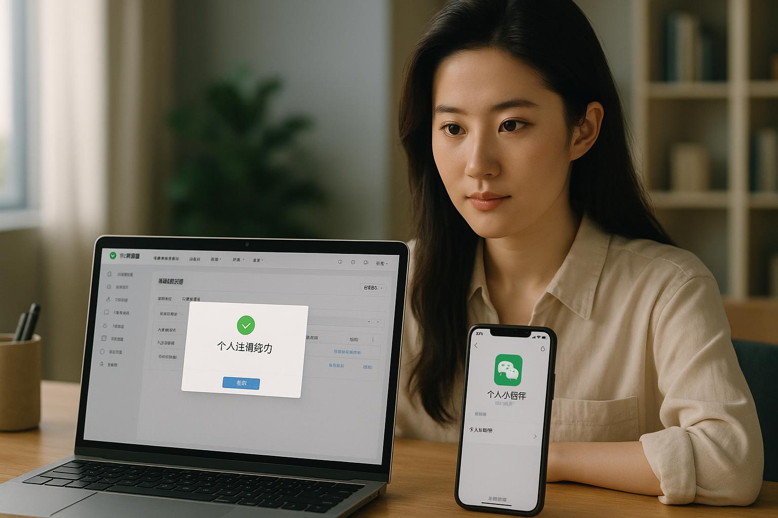 微信小程序是否支持个人注册？