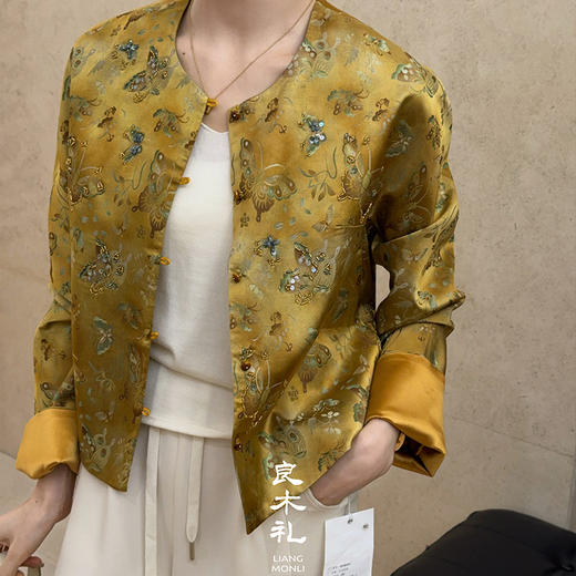 良木礼国风钉珠外套（Q2591226） 商品图1