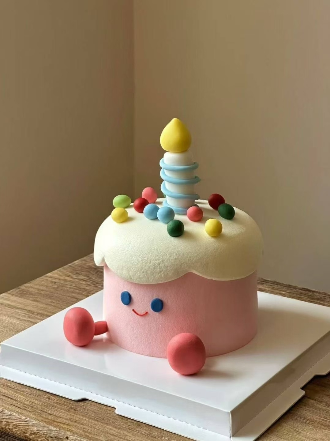 粉色蜡烛人（提前6小时预定）