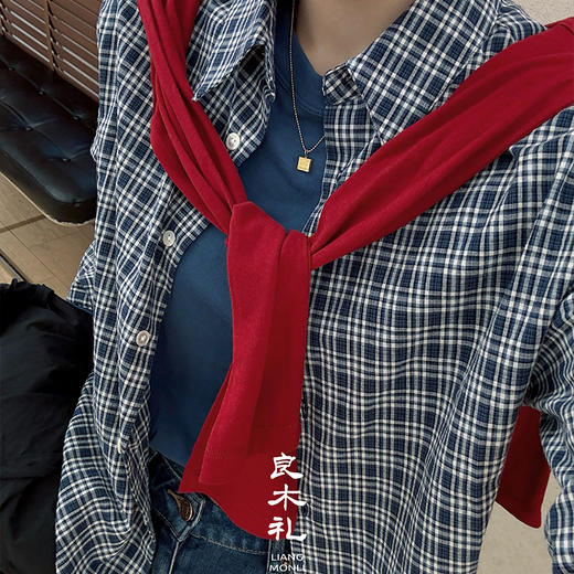 【部分现货】良木礼格子衬衫（Q2591814） 商品图1