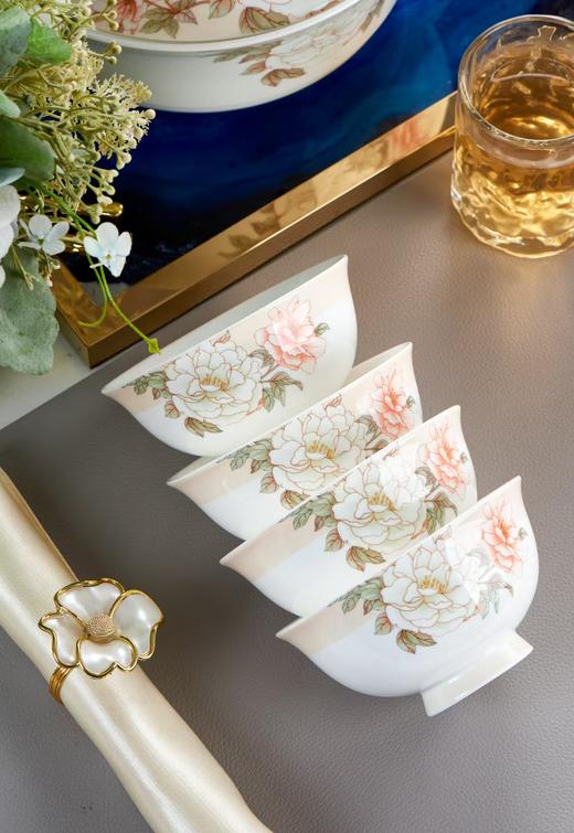 品物攸宜芳华永驻10人56头釉中牡丹 商品图1