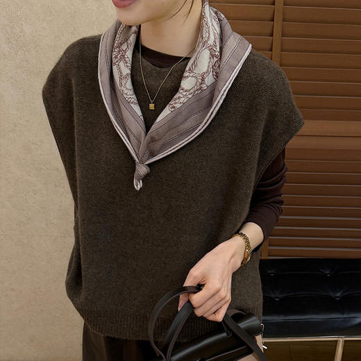 【部分现货】良木礼山羊绒背心（Q2592255） 商品图1