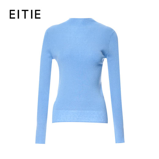 EITIE爱特爱小立领套头薄衫多色可选针织衫8401104 商品图10