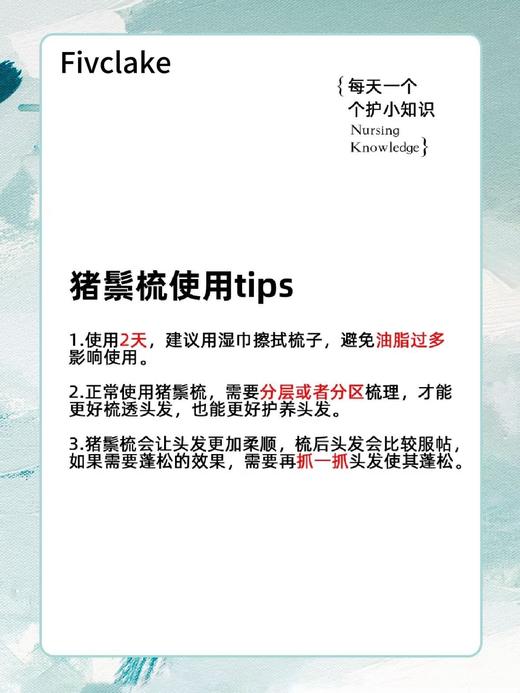 捡漏儿啦，当自己用还有当个随手礼非常棒.. Fivclake高端松塔100%野猪鬃毛梳子... 商品图6