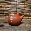 日本进口常滑烧纯手工壶玉光朱泥柏阳红泥吐丝小茶壶泡茶壶侧把壶 商品缩略图2