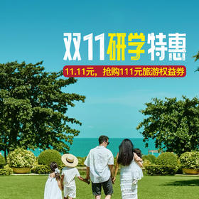 「旅游研学」双十一研学旅游权益券