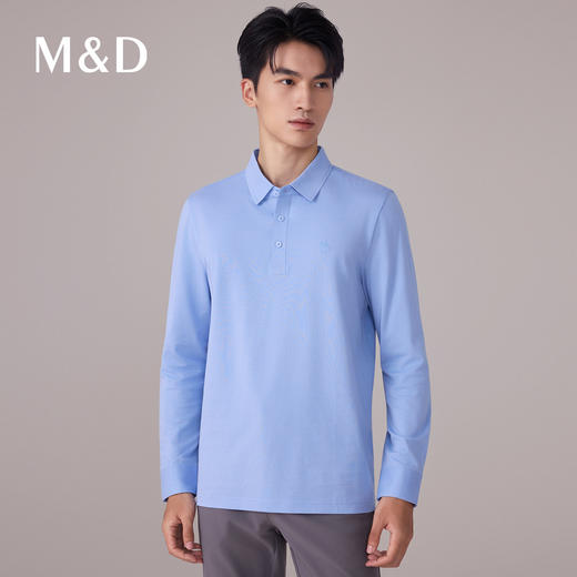【名盾】长袖POLO衫MYCB11759B 商品图3
