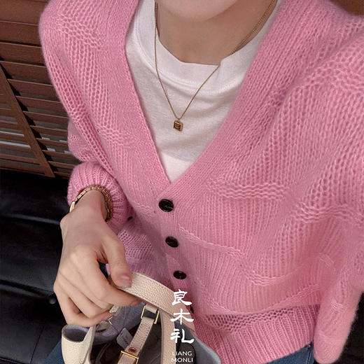 【不退不换】良木礼山羊绒开衫（Q2592253） 商品图8