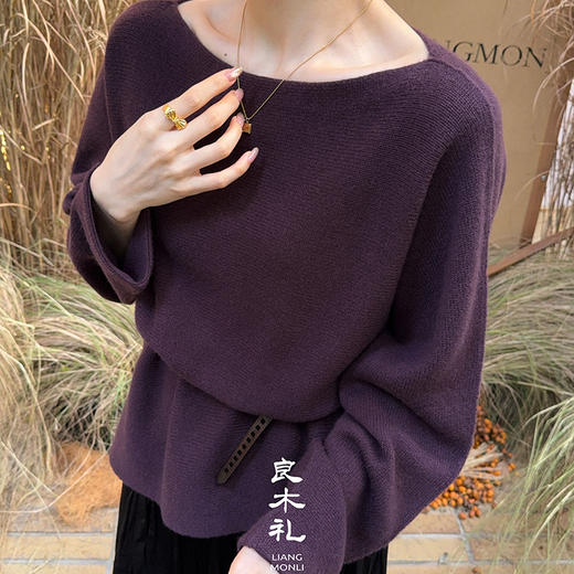 【特价不退不换】良木礼山羊绒上衣（Q258431） 商品图3