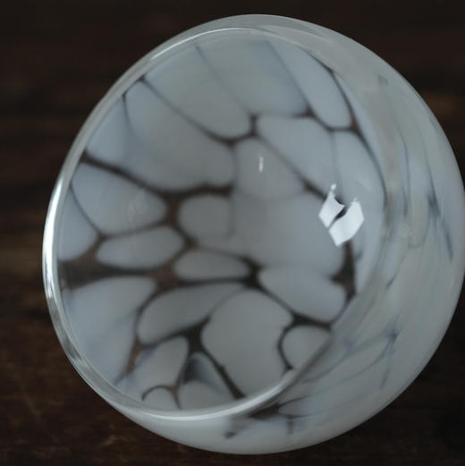 日本中古手作玻璃球形器皿 商品图2