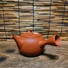 日本进口常滑烧纯手工壶玉光朱泥柏阳红泥吐丝小茶壶泡茶壶侧把壶 商品缩略图3