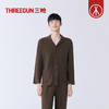 Threegun三枪 朵绒棉翻领开襟男士家居套-T80081D02 商品缩略图4