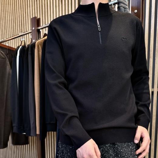 严选 | 迪奥同款 拉链针织套头衫（同厂同面料） 商品图0