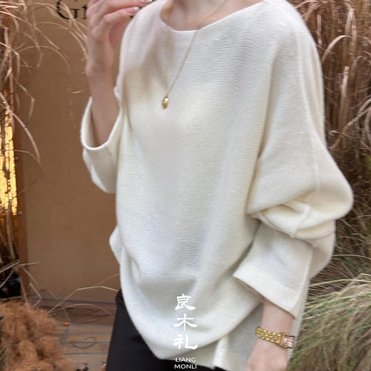 【特价不退不换】良木礼山羊绒上衣（Q258431） 商品图2