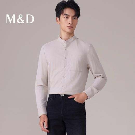 【名盾】针织长袖衬衫MYCL30752A 商品图3
