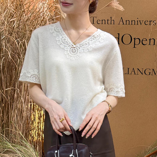 【部分现货】良木礼山羊绒上衣（Q259112） 商品图8