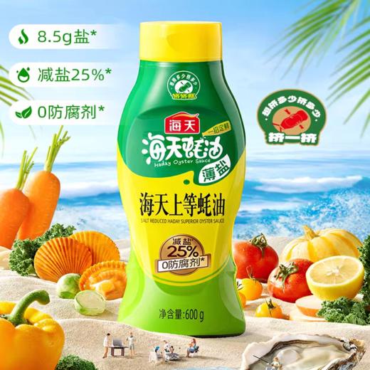 【秒杀】海天·薄盐有礼调味品 500ml+1810g 商品图2