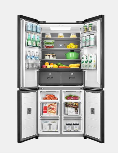 美的（203001）冰箱 BCD-523WSGPZMA 钻影灰 商品图1