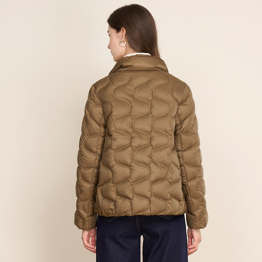 同款下架-EITIE爱特爱泡轻盈感立领保暖时尚百搭短款羽绒服D2511901 商品图9