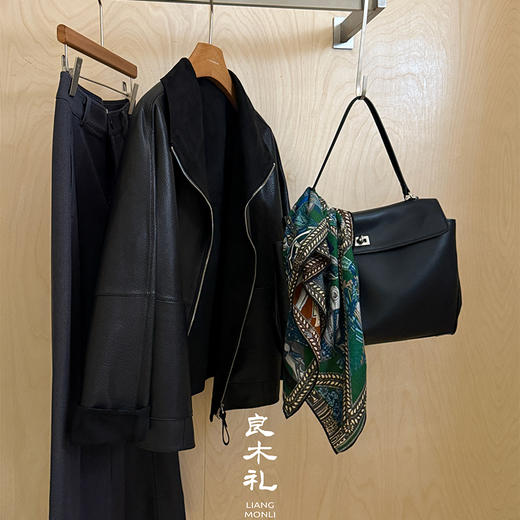 良木礼拉链绵羊皮衣（Q2582122） 商品图4